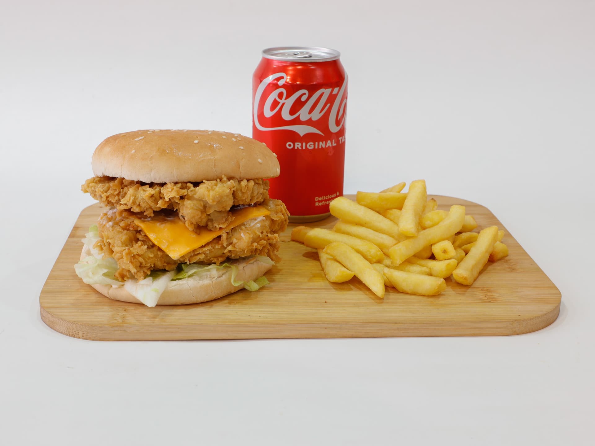 Double Chicken Fillet Burger