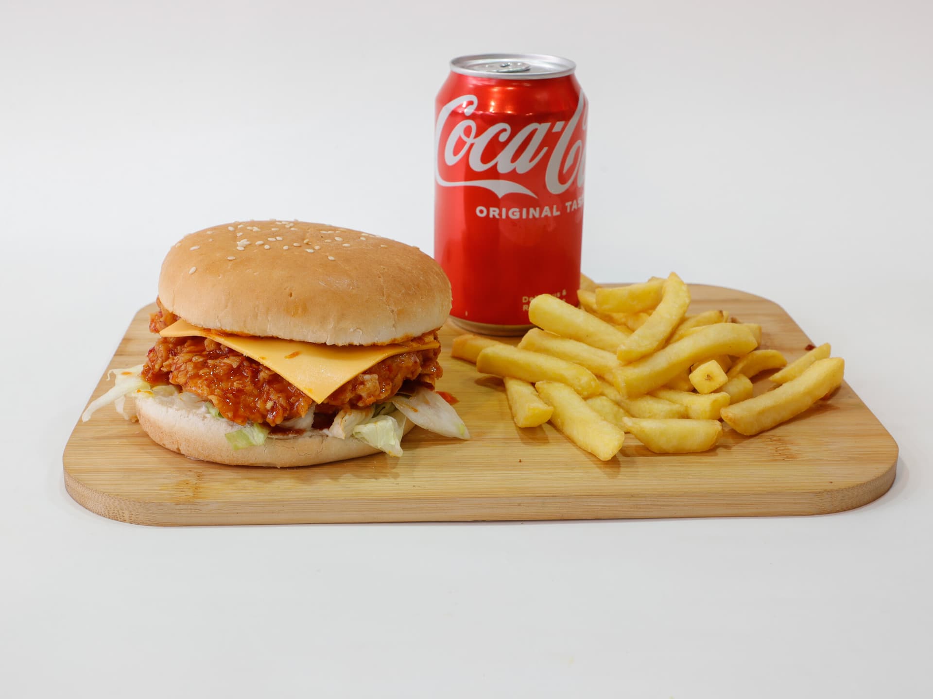 Anayas Spicy Dipped Burger